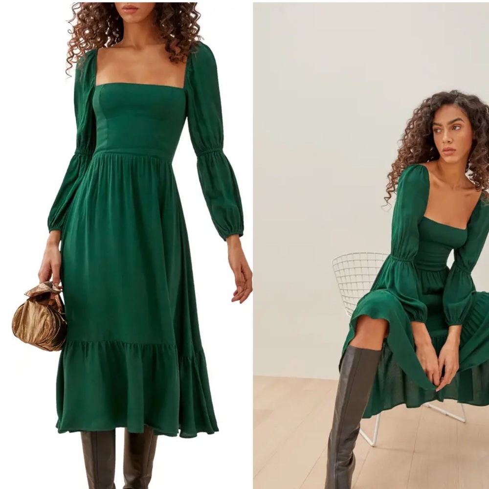 Reformation Mica Dress 💚💚💚